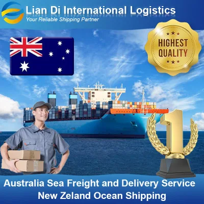 중국에서 호주까지의 해상 화물, 선적 컨테이너 및 배송 서비스
