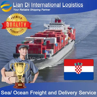 중국에서 크로아티아까지 전문 해상 화물 운송, 물류 운송 대행 및 배송 서비스